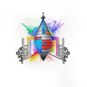 prison tattoo design idea