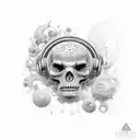 listen keep watching stay quiet life is like watching movie tattoo design idea