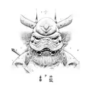 Suzuki samurai  tattoo design idea