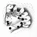 handshake  tattoo design idea