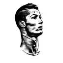 CR7 tattoo design idea