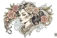 Saoirse tattoo design idea