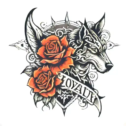 Loyalty Over Love tattoo design idea