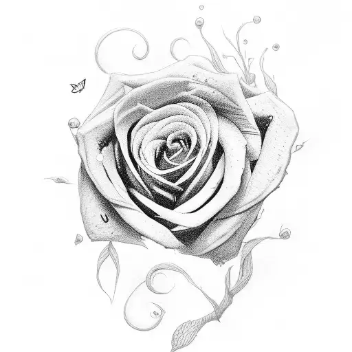 Queen Roses with Evi-Lynn tattoo design idea