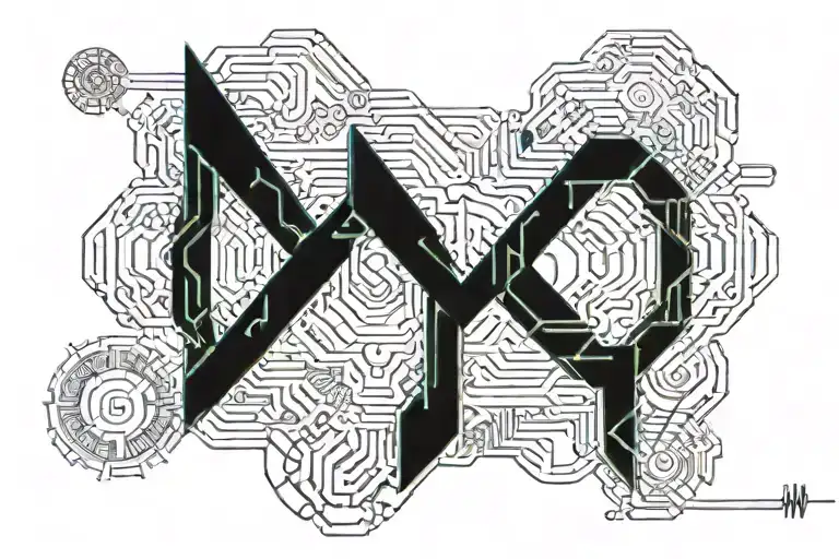 name written tattoo design idea