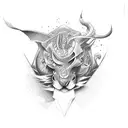 scroll tattoo design idea