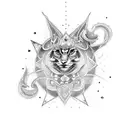 tattoo with names Soham and Asmita merged together tattoo design idea
