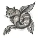 struggle tattoo design idea