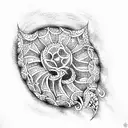 karna tattoo design idea