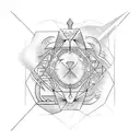 virgo tattoo design idea