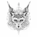 celtic triskle tattoo design idea