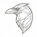 Ravens tattoo design idea