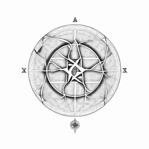 map of israel draw with the golani brigade symbol (tree) inside the map  tattoo design idea