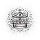 Queen's Crown tattoo design idea