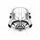 darth vader tattoo design idea