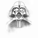 darth vader tattoo design idea