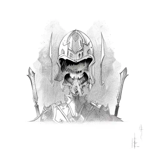 Executioner Majini tattoo design idea