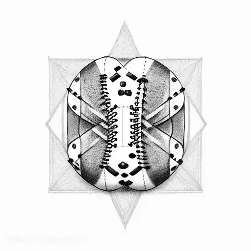 football with initials fcsp tattoo design idea