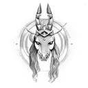 sagittarius,libra and virgo in one tattoo design idea