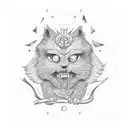 climb trust the process tattoo design idea