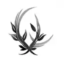 a laurel wreath tattoo design idea