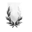 a laurel wreath tattoo design idea