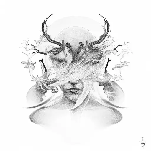 connection between mind, body, and spirit tattoo design idea