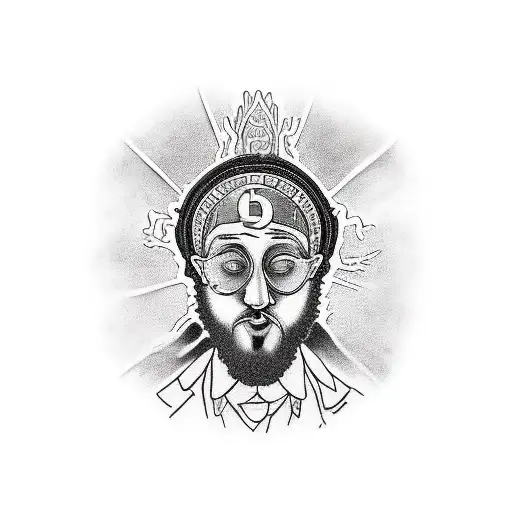 Mac Miller Flatbush zombie sleeve tattoo design idea