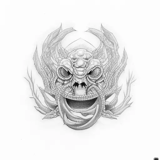 gamabunta tattoo design idea