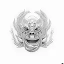 gamabunta tattoo design idea