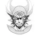 pain naruto tattoo design idea