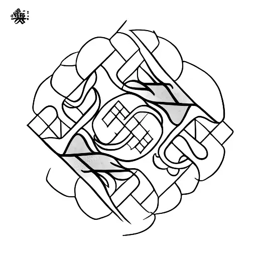 ikigai  tattoo design idea