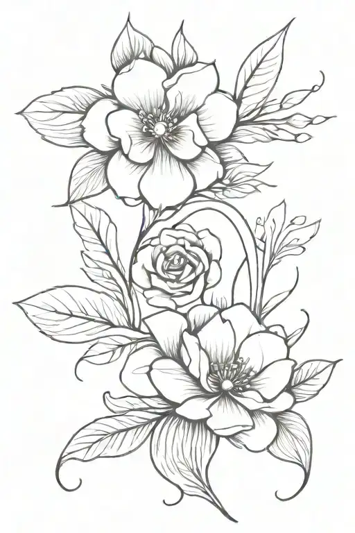 live in the moment  tattoo design idea