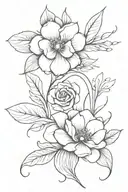 live in the moment  tattoo design idea