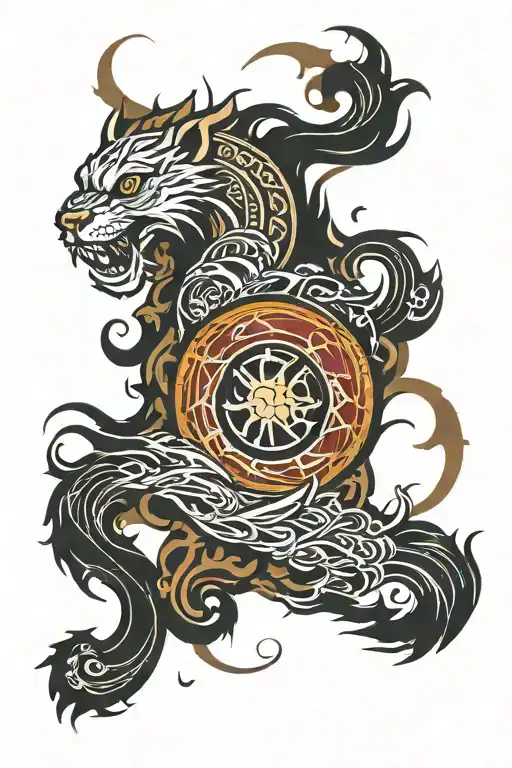 Galatasaray tattoo design idea