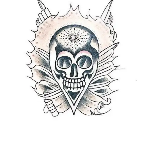 Aztec Calendar Tattoo Design
