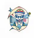 Adriatic  tattoo design idea