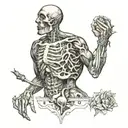 Andreas Vesalius tattoo design idea