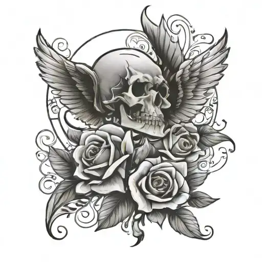 tattoo design that symbols my loved ones that were three men my dad, my stepdad and my grandpa who passed away. Feminine tattoo design idea