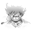 Luffy  tattoo design idea