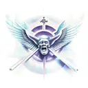 saint michael tattoo design idea