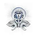 saint michael tattoo design idea