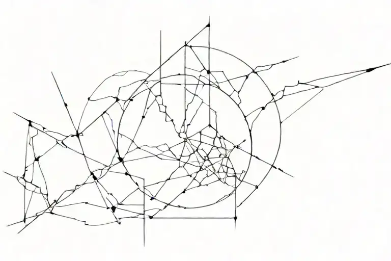 progress bar that's shattered at the end   tattoo design idea