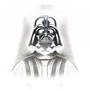 darth vader samurai tattoo design idea