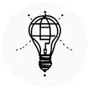 light bulb tattoo design idea