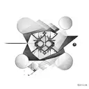 arquitecture´s objects tattoo design idea
