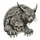 Know that he is afraid tattoo design idea