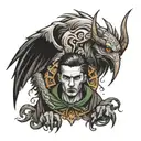 Know that he is afraid tattoo design idea