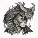 Know that he is afraid tattoo design idea