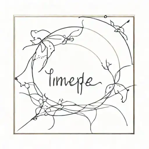 accept imperfection  tattoo design idea